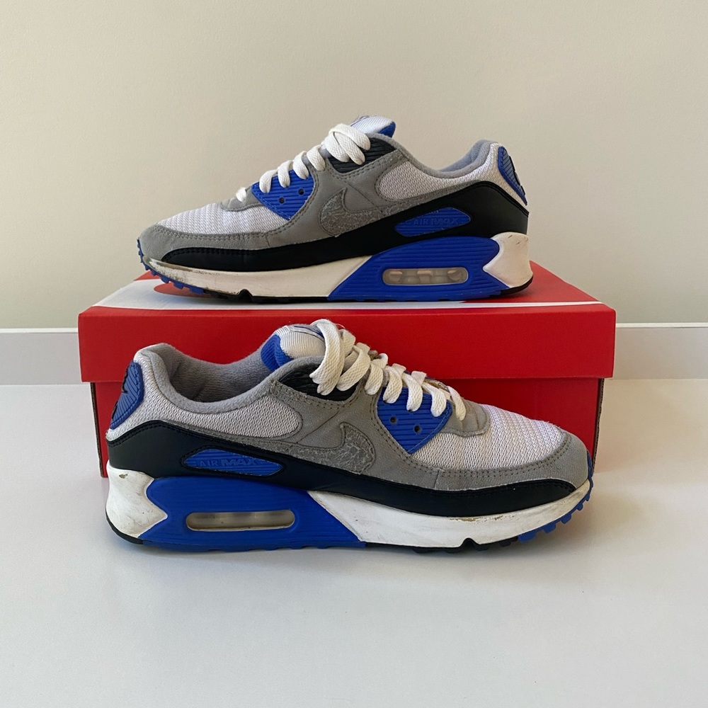 Nike Air Max 90 Hyper Royal 2020 Mens Size 8